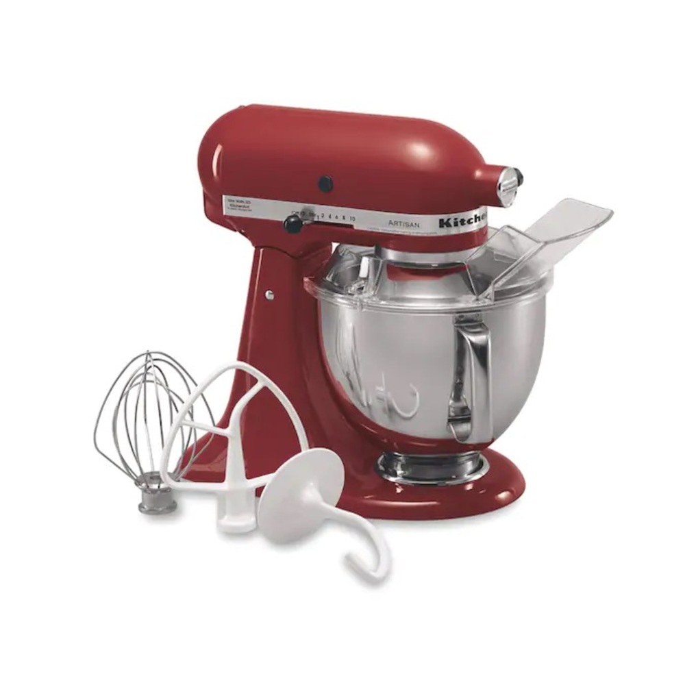 Kitchenaid 5 qt mixer red, brand new